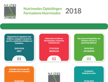 Tablet Screenshot of nutrimedes.be